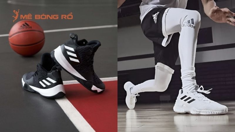 Đế giày có độ bám tốt giúp hạn chế trượt ngã khi chơi bóng rổ
