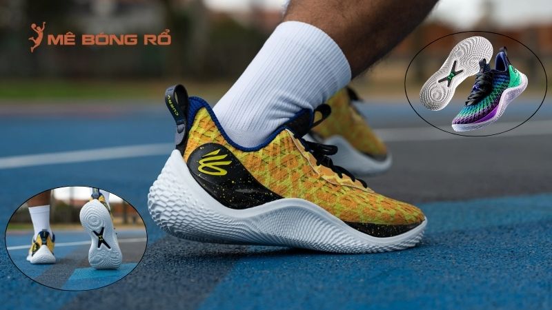 Curry 10 hỗ trợ di chuyển nhanh và phản hồi tốt