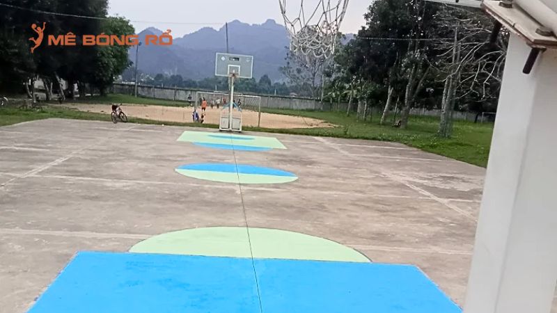Sân bóng rổ THPT CT3 Basketball