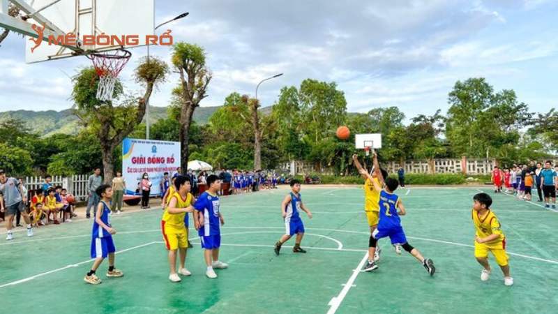Sân bóng rổ Mầm Non Hà Thanh